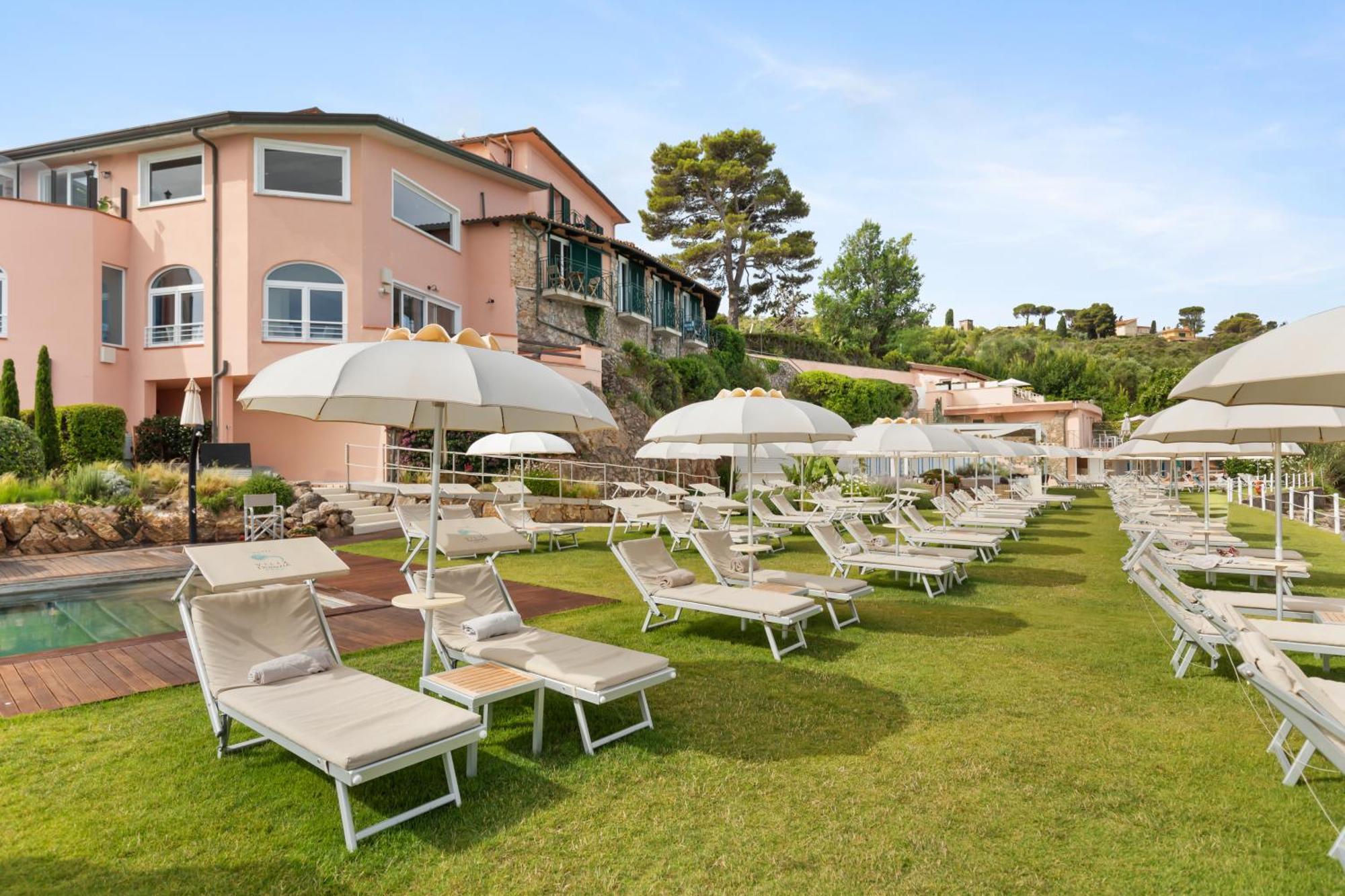 Hotel Villa Domizia Porto Santo Stefano  Eksteriør billede